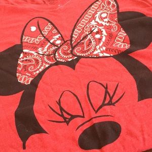 Minnie Mouse Red Tee♥️
